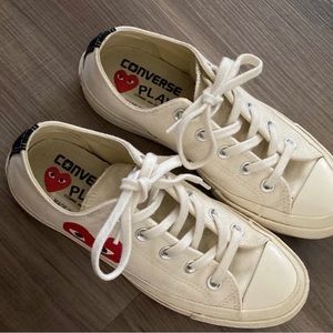 comme des garçon low top size 6 women